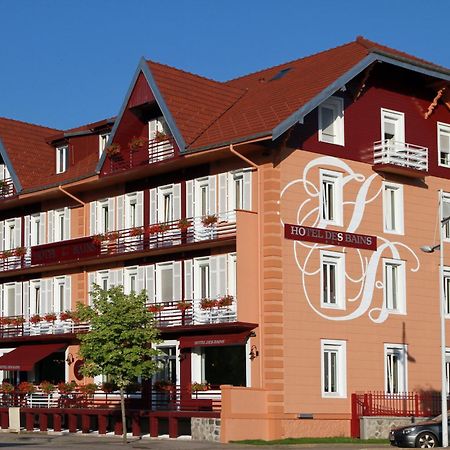 Logis Hotel Des Bains Gerardmer Exterior photo