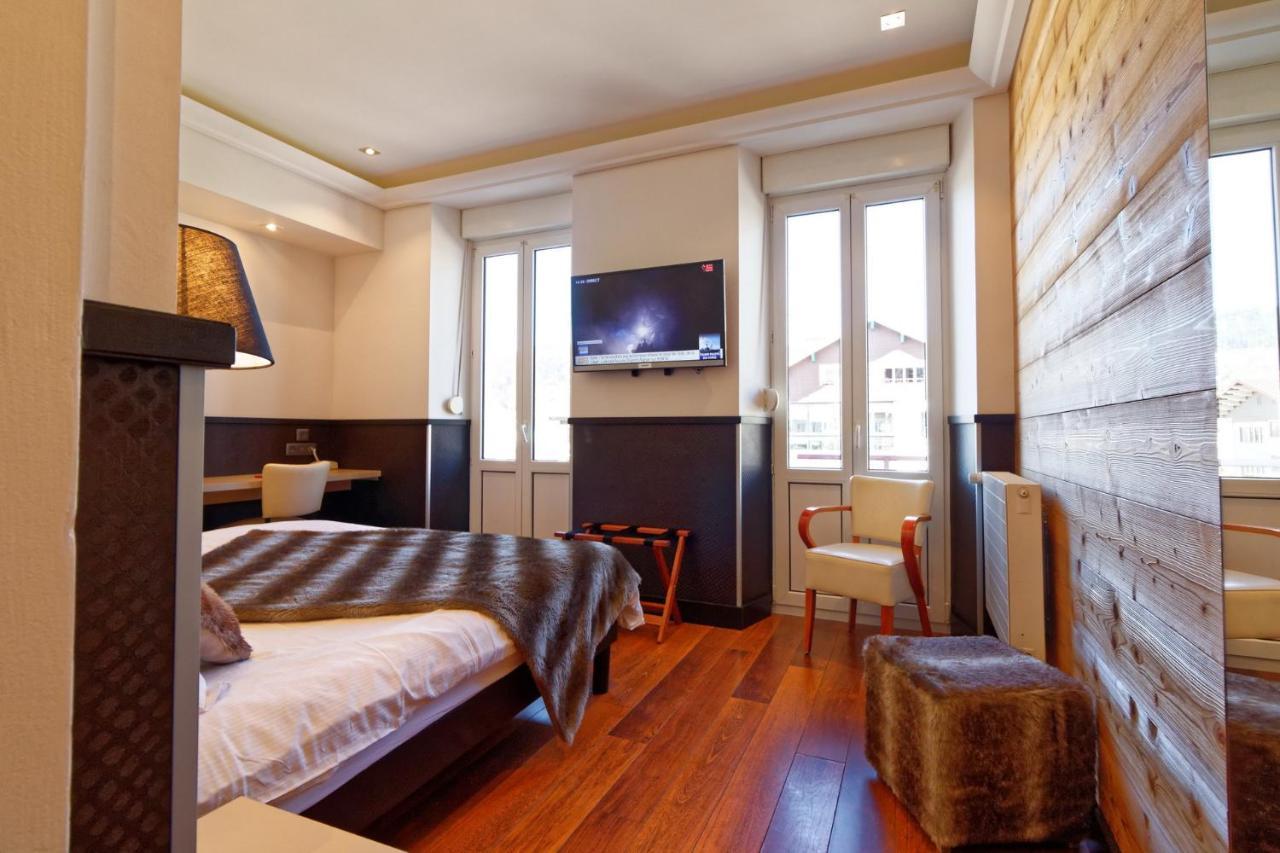 Logis Hotel Des Bains Gerardmer Exterior photo