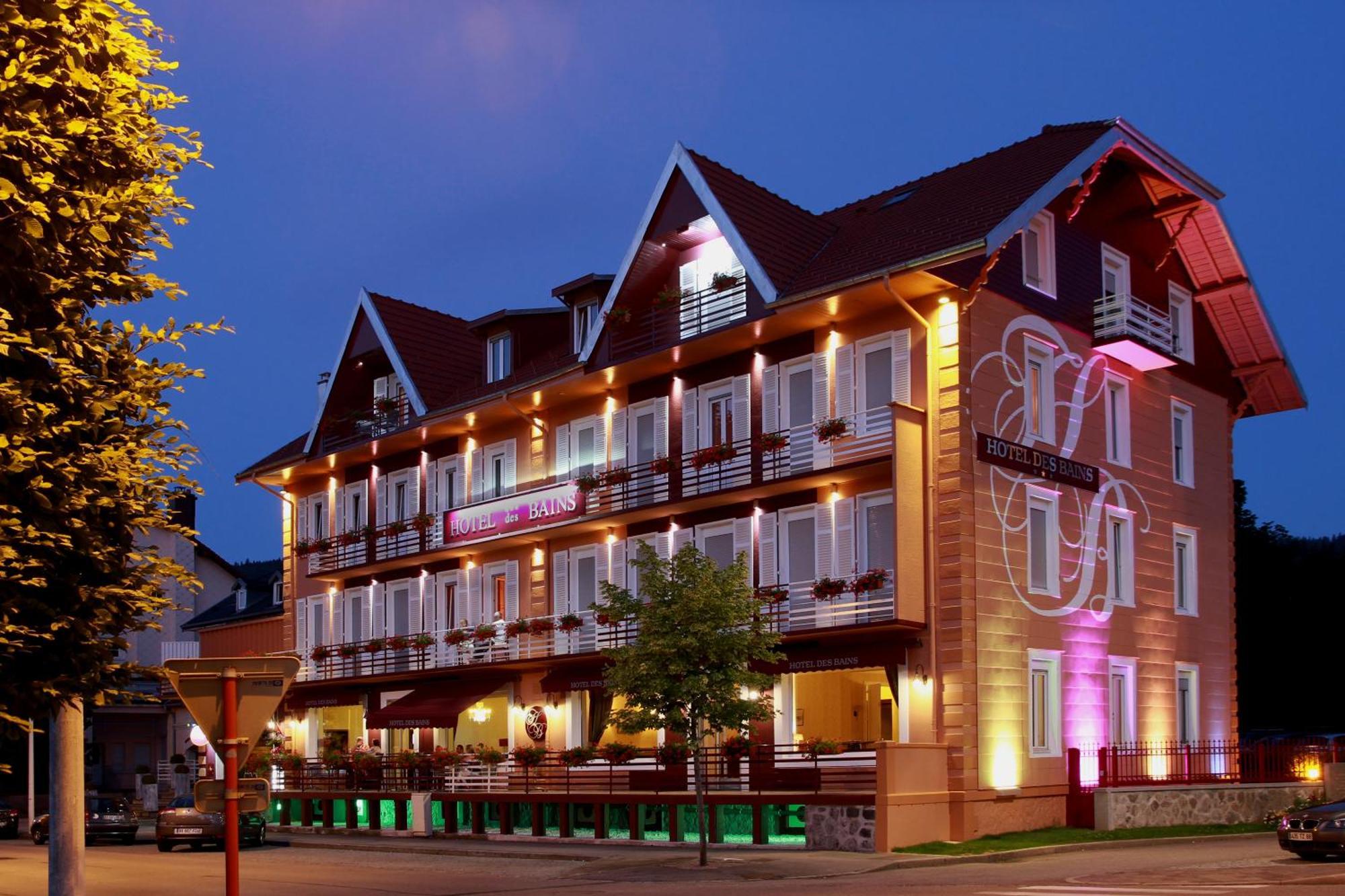Logis Hotel Des Bains Gerardmer Exterior photo