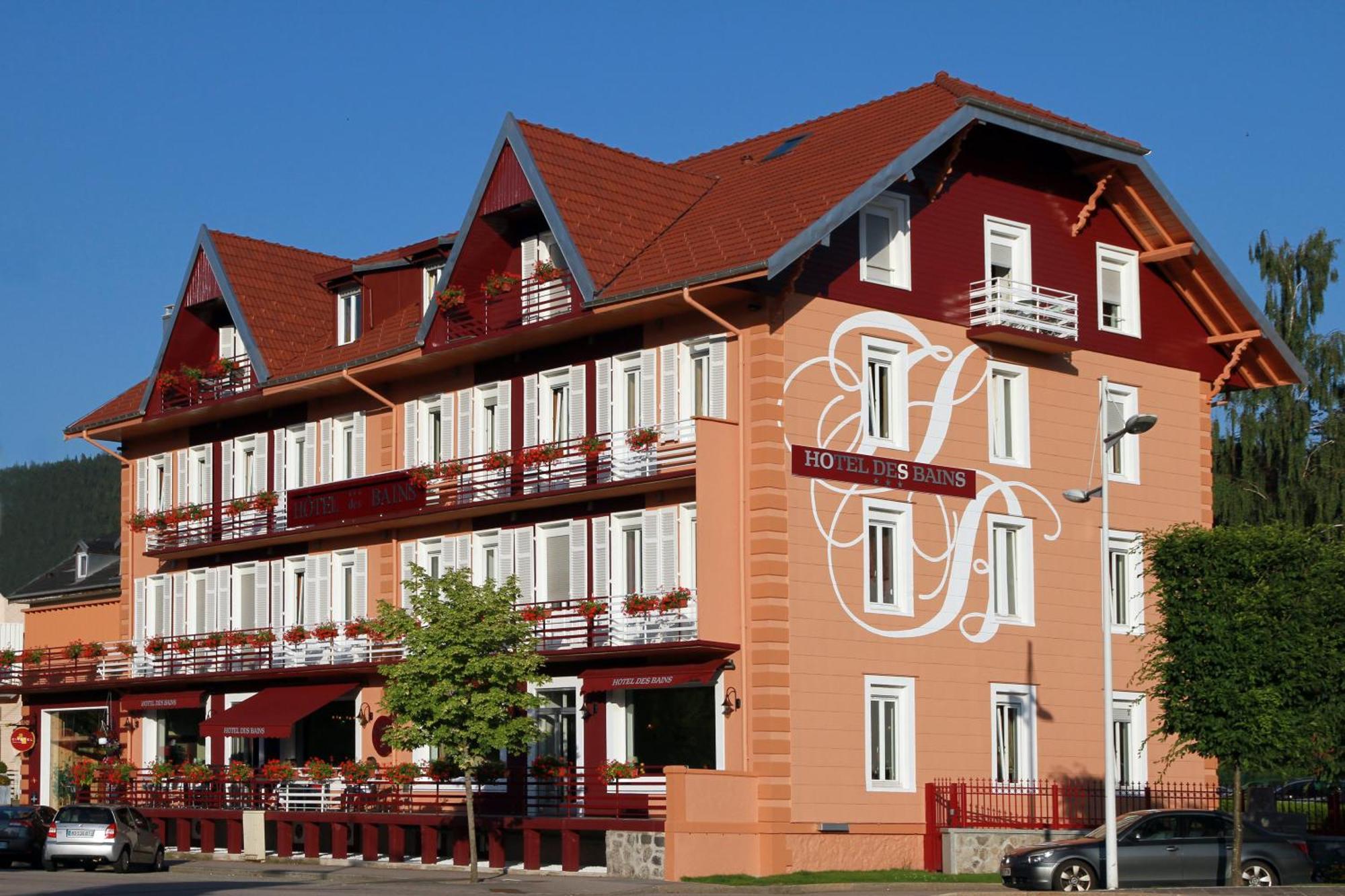Logis Hotel Des Bains Gerardmer Exterior photo