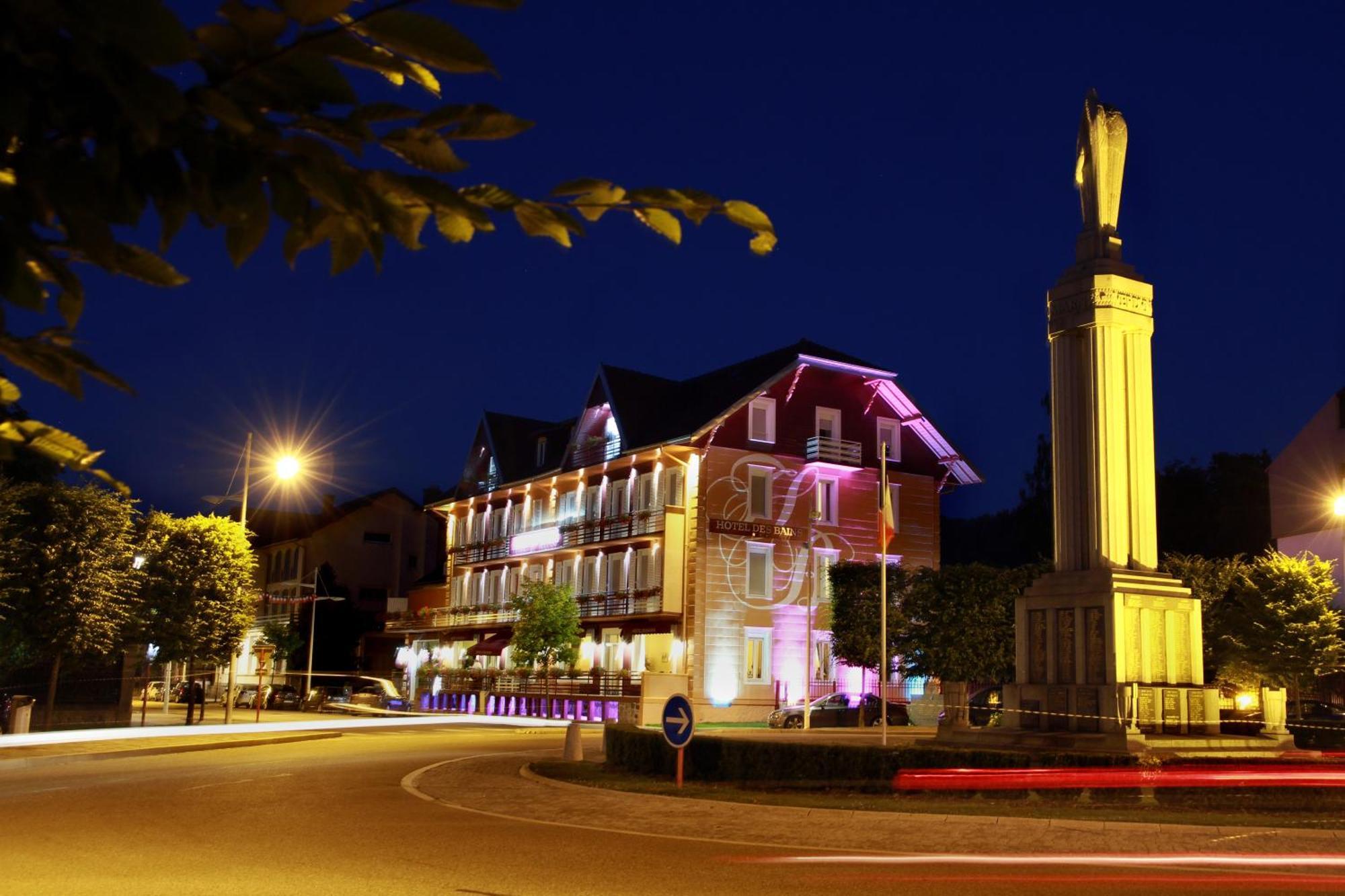 Logis Hotel Des Bains Gerardmer Exterior photo
