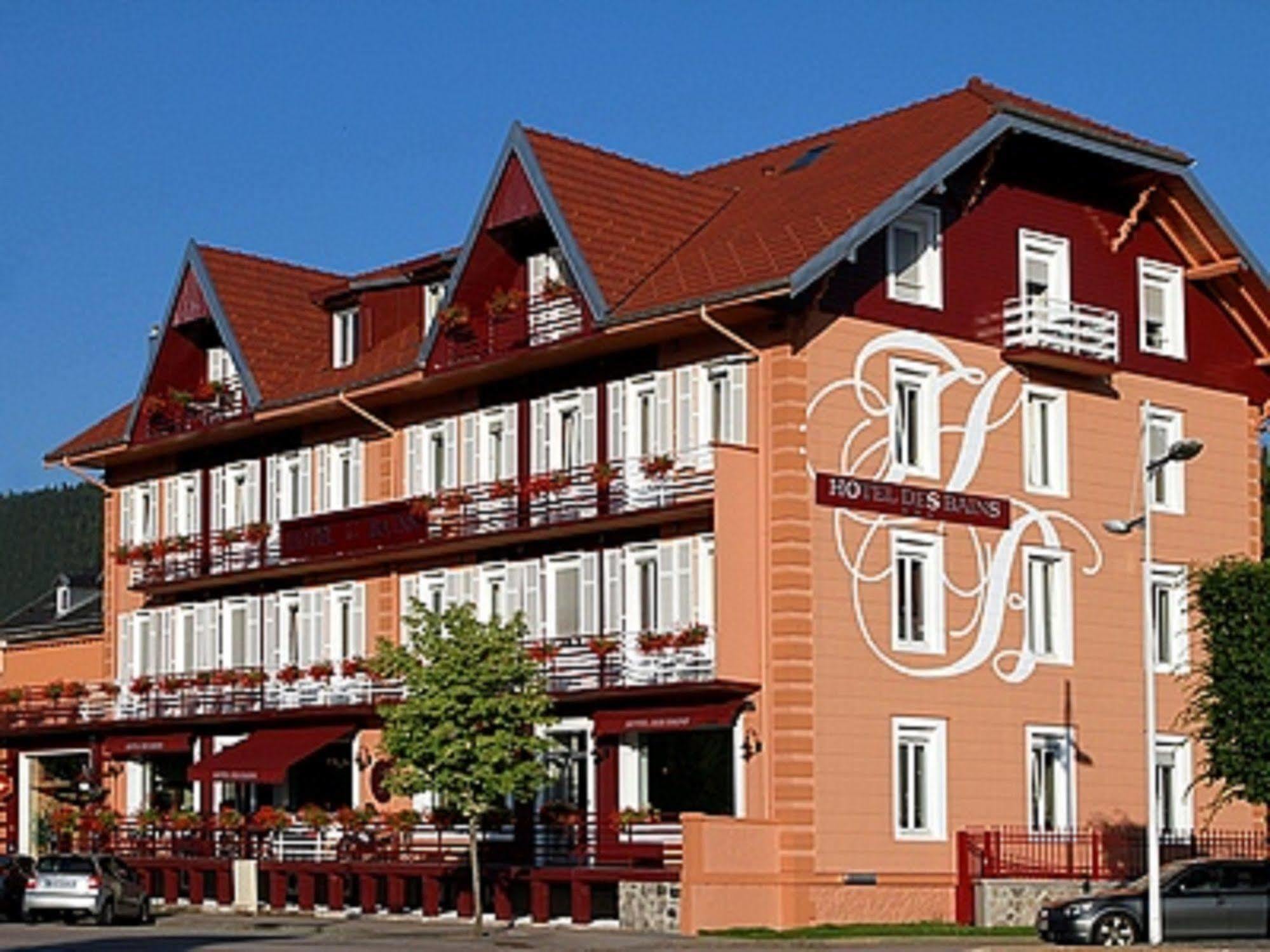 Logis Hotel Des Bains Gerardmer Exterior photo