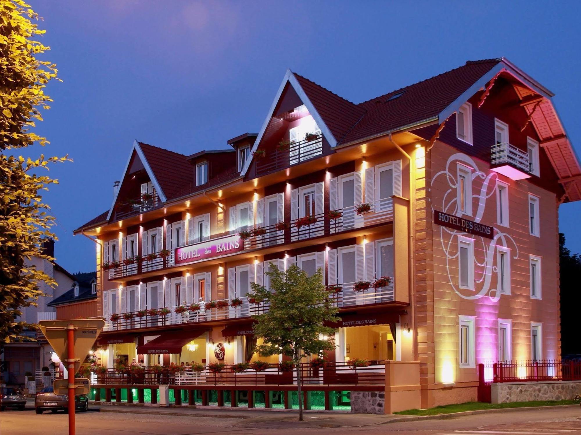 Logis Hotel Des Bains Gerardmer Exterior photo