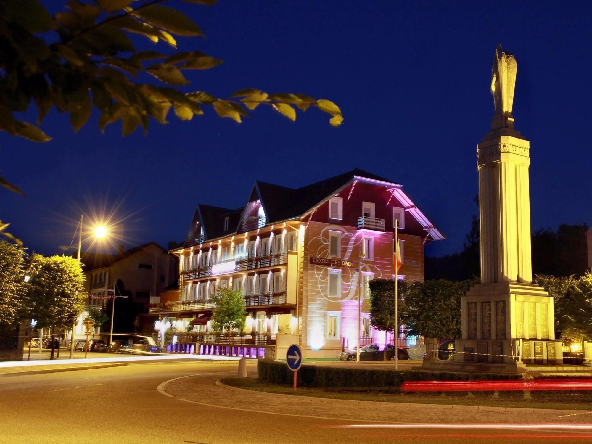 Logis Hotel Des Bains Gerardmer Exterior photo