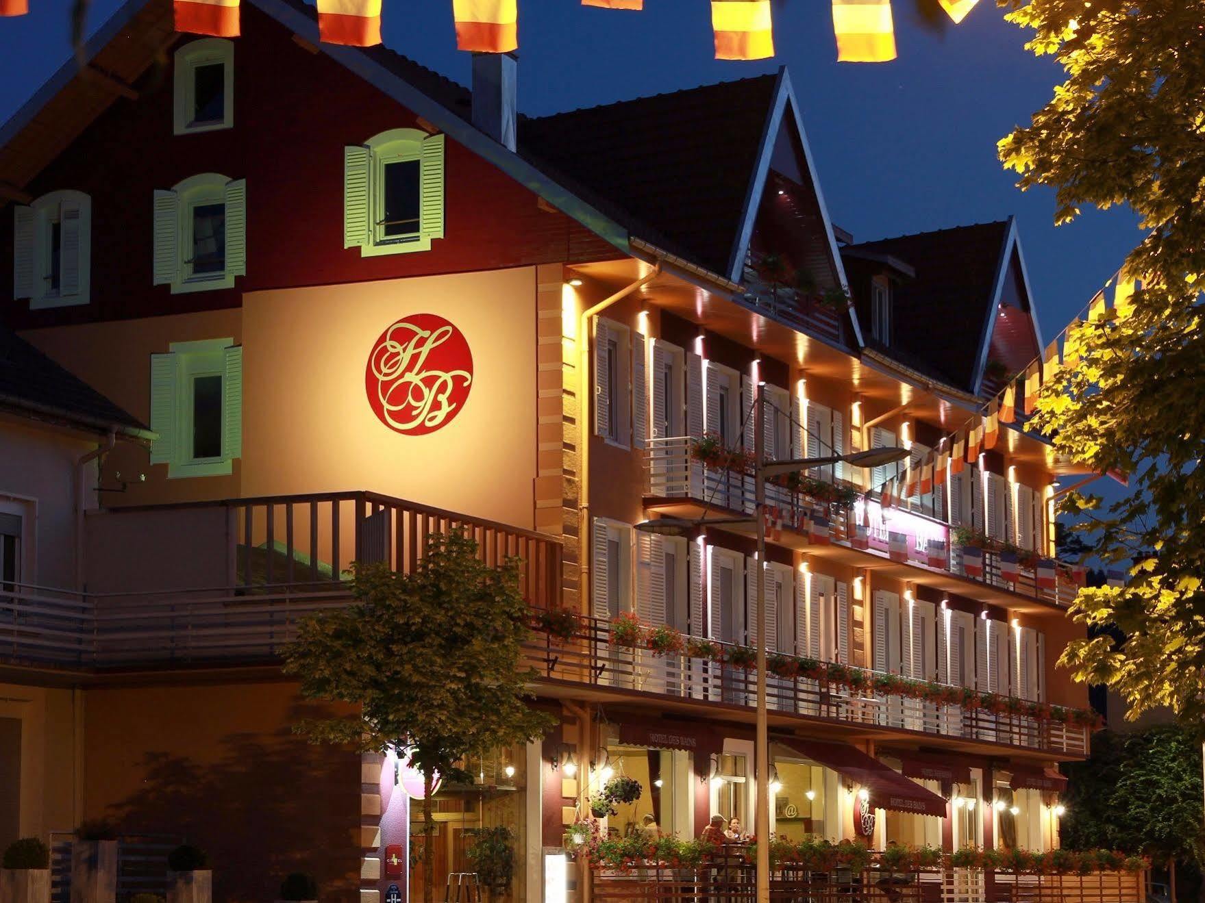 Logis Hotel Des Bains Gerardmer Exterior photo